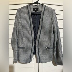 H&M Blazer Gray Detail